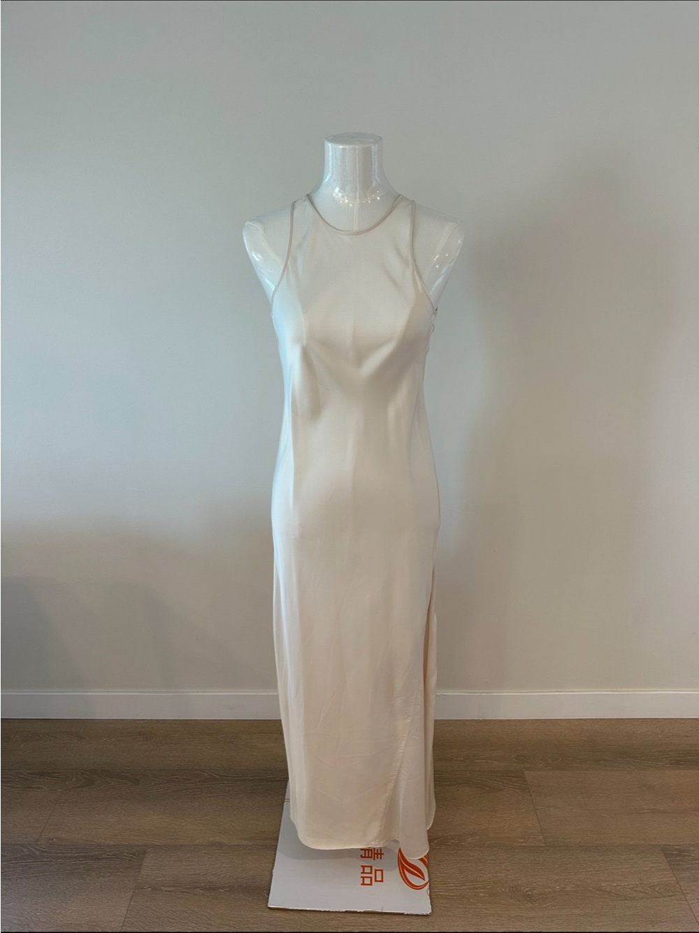 All Saints Erin 2-in-1 Satin
Maxi Dress with Crochet Knit
Sweater